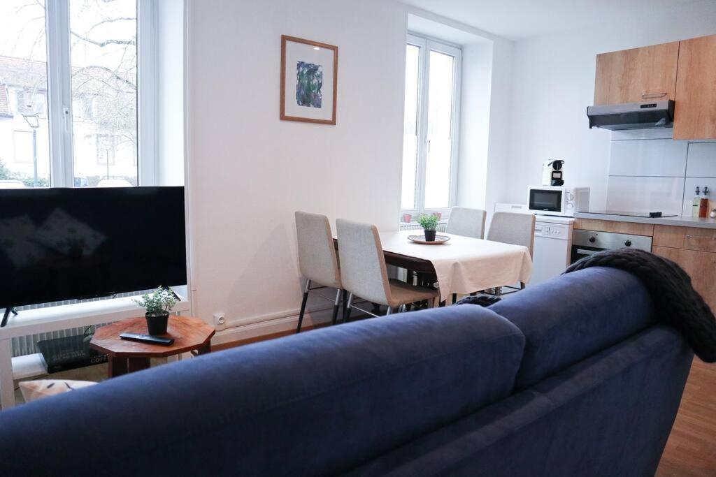 Appartement Entier, Proche Tram-Train Et Commodites, Parking Gratuit مُلووز المظهر الخارجي الصورة